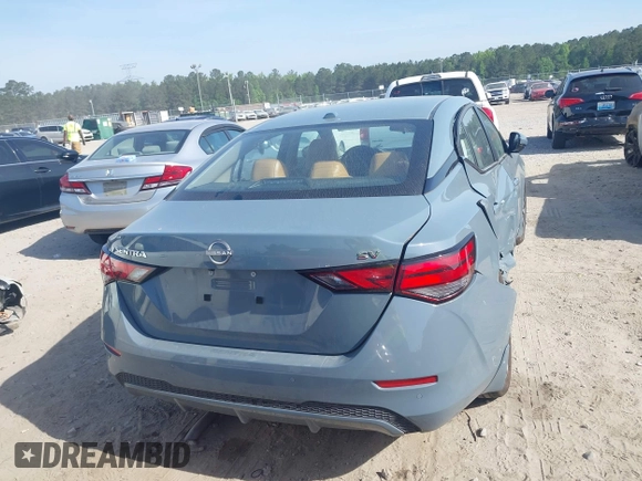 2024 Nissan Sentra SV with VIN 3N1AB8CV9RY308987, listed as a IAAI auction lot 42088526 with 9,778 mi miles and . Bid and sale history available at DreamBid. Image 16.