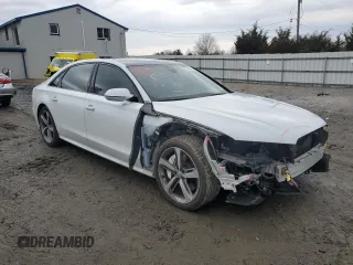 2018 Audi A8 with VIN WAU44AFD9JN000764, listed as a Copart auction lot 43721224 with 58,686 mi miles and . Bid and sale history available at DreamBid. Image 4.