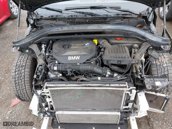 2018 BMW X1 xDrive28i with VIN WBXHT3C39J3H30531, listed as a IAAI auction lot 41890734 with 59,147 mi miles. Bid and sale history available at carsss.com. Image 10.