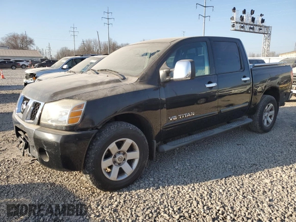 2005 Nissan Titan LE with VIN 1N6AA07B95N504143, listed as a Copart auction lot 48937555 with 178,603 mi miles and Clean Title. Bid and sale history available at carsss.com. Image 1.