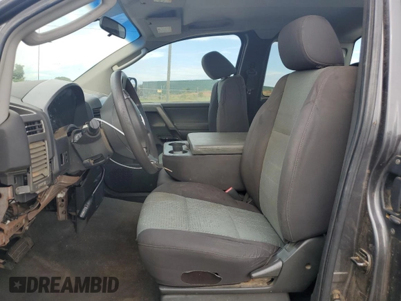 2005 Nissan Titan SE with VIN 1N6AA06A45N563576, listed as a Copart auction lot 72881714 with Not provided miles and Salvage title. Bid and sale history available at DreamBid. Image 7.