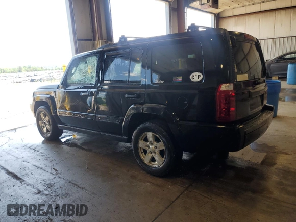 2006 Jeep Commander z VIN 1J8HG48K16C195599, wystawiony jako Copart lot #59402935 z przebiegiem 184 157 mil mil oraz Szkoda całkowita • Salvage title. Historia ofert i sprzedaży dostępna na DreamBid. Obrazek 2.