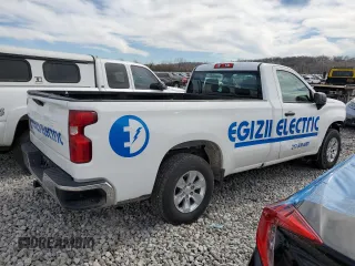 2019 Chevrolet Silverado 1500 Work Truck with VIN 3GCNWAEF1KG261966, listed as a Copart auction lot 50313505 with 160,135 mi miles and Salvage Title. Bid and sale history available at DreamBid. Image 3.