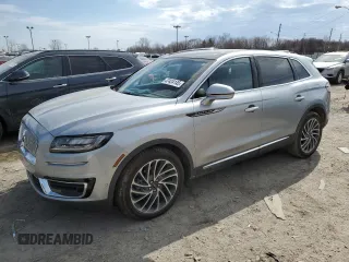 2020 Lincoln Nautilus Reserve with VIN 2LMPJ8KP7LBL20746, listed as a Copart auction lot 47424145 with 47,858 mi miles and Salvage title. Bid and sale history available at DreamBid. Image 1.
