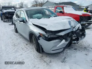 2018 Mazda CX-5 Touring with VIN JM3KFBCMXJ0463192, listed as a IAAI auction lot 41608868 with 78,337 mi miles. Bid and sale history available at carsss.com. Image 1.