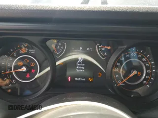 2024 Jeep Wrangler Sport S with VIN 1C4PJXDN2RW153564, listed as a Copart auction lot 58800705 with 19,633 mi miles and Salvage title. Bid and sale history available at DreamBid. Image 9.