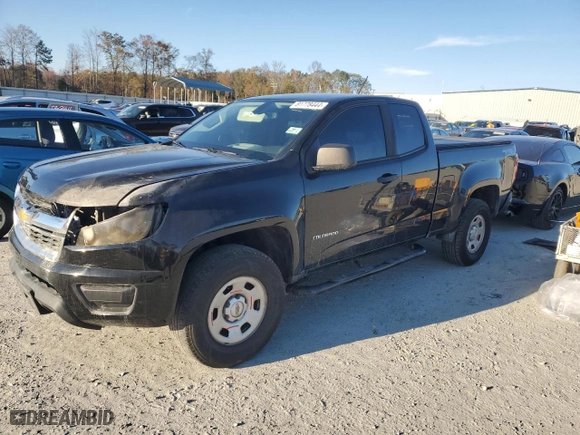 2018 Chevrolet Colorado 4WD Work Truck with VIN 1GCHTBEA6J1204689, listed as a Copart auction lot 81778444 with 0 mi miles and Salvage Title. Bid and sale history available at carsss.com. Image 1.