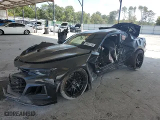 2022 Chevrolet Camaro ZL1 with VIN 1G1FK1R66N0126297, listed as a Copart auction lot 69427124 with 0 mi miles and Salvage Title. Bid and sale history available at carsss.com. Image 1.