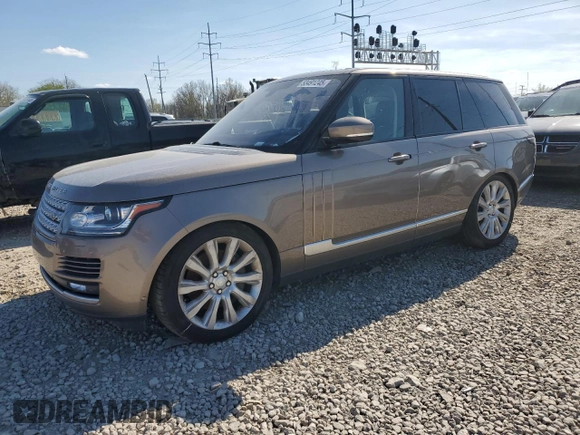 2016 Land Rover Range Rover Supercharged z VIN SALGS2EF7GA267943, wystawiony jako Copart lot #53491245 z przebiegiem 125 272 mil mil oraz Czysty tytuł • Clean title. Historia ofert i sprzedaży dostępna na DreamBid. Obrazek 1.