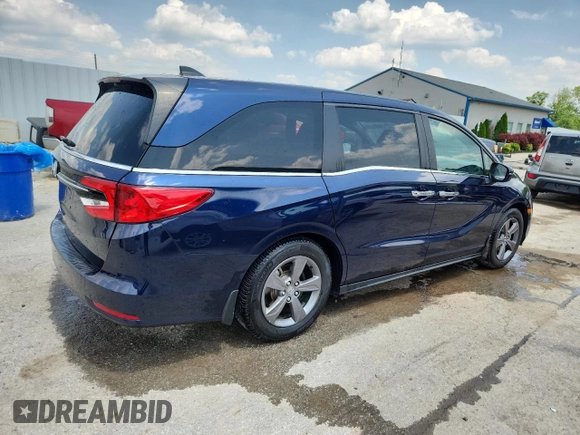2022 Honda Odyssey EX с VIN 5FNRL6H5XNB009976, выставлен на аукционе Copart как лот 60521595 с пробегом 66 375 миль миль и Списание • Salvage title. История ставок и продаж доступна на DreamBid. Изображение 3.