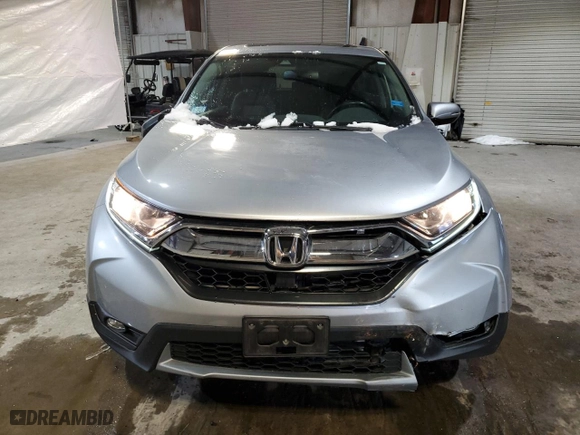 2018 Honda CR-V EX-L with VIN 7FARW2H85JE054865, listed as a Copart auction lot 45794195 with 79,127 mi miles and Salvage Title. Bid and sale history available at carsss.com. Image 5.