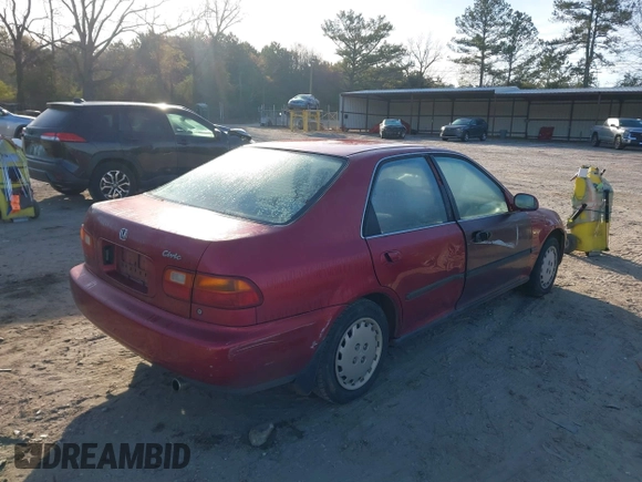 1995 Honda Civic z VIN JHMEH9692SS008583, wystawiony jako IAAI lot #41891776 z przebiegiem 244 377 mil mil oraz . Historia ofert i sprzedaży dostępna na DreamBid. Obrazek 4.
