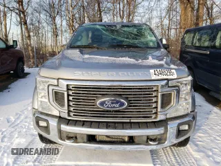 2020 Ford Super Duty F-450 DRW XL with VIN 1FT8W4DT5LED23982, listed as a Copart auction lot 43465295 with 81,283 mi miles and Salvage Title. Bid and sale history available at carsss.com. Image 5.