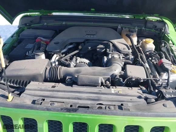 2019 Jeep Wrangler Unlimited Sport with VIN 1C4HJXDG6KW578717, listed as a IAAI auction lot 41309268 with 56,653 mi miles. Bid and sale history available at carsss.com. Image 10.
