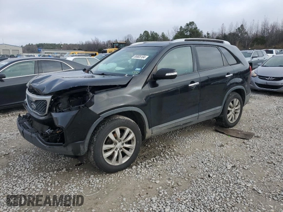 2011 Kia Sorento LX with VIN 5XYKT4A22BG054386, listed as a Copart auction lot 85005104 with 182,281 mi miles and Salvage Title. Bid and sale history available at carsss.com. Image 1.