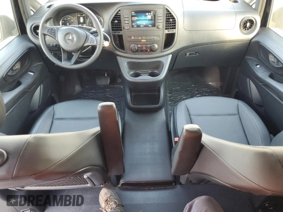 2023 Mercedes-Benz Metris with VIN W1WV0FEY8P4290244, listed as a Copart auction lot 44124005 with 9,072 mi miles and Salvage Title. Bid and sale history available at DreamBid. Image 8.