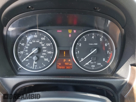 2010 BMW 3 Series 335i with VIN WBAWL7C51AP474935, listed as a IAAI auction lot 42765310 with 178,150 mi miles and . Bid and sale history available at DreamBid. Image 7.