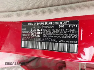 2012 Mercedes-Benz C 300 Sport с VIN WDDGF8BB8CR207493, выставлен на аукционе IAAI как лот 42660200 с пробегом 193 504 миль миль и . История ставок и продаж доступна на DreamBid. Изображение 9.