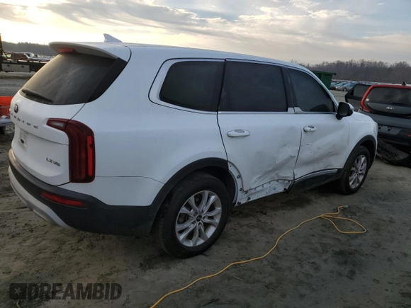 2021 Kia Telluride LX с VIN 5XYP24HC3MG107154, выставлен на аукционе Copart как лот 86134414 с пробегом 83 623 миль миль и Списание • Salvage title. История ставок и продаж доступна на DreamBid. Изображение 3.