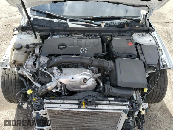2021 Mercedes-Benz CLA 250 with VIN W1K5J4HB8MN170007, listed as a Copart auction lot 57405655 with 41,910 mi miles and Salvage title. Bid and sale history available at DreamBid. Image 11.
