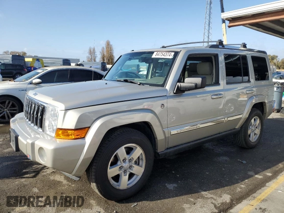 2008 Jeep Commander Limited with VIN 1J8HG58N88C226365, listed as a Copart auction lot 84754374 with 108,103 mi miles and Clean Title. Bid and sale history available at carsss.com. Image 1.