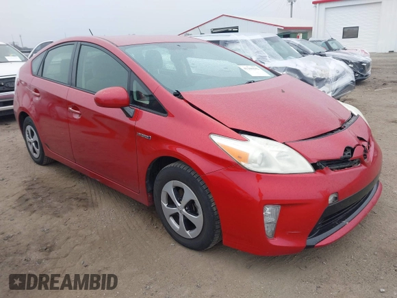 2013 Toyota Prius One with VIN JTDKN3DU6D0346326, listed as a IAAI auction lot 41206502 with 169,544 mi miles and . Bid and sale history available at DreamBid. Image 1.