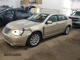 2010 Chrysler Sebring Limited with VIN 1C3CC5FD1AN190847, listed as a Copart auction lot 51219675 with 144,025 mi miles and Salvage Title. Bid and sale history available at carsss.com. Image 1.