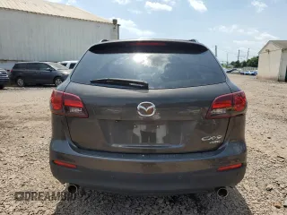 2015 Mazda CX-9 Touring with VIN JM3TB3CV3F0455294, listed as a Copart auction lot 62056495 with Not provided miles and Salvage title. Bid and sale history available at DreamBid. Image 6.