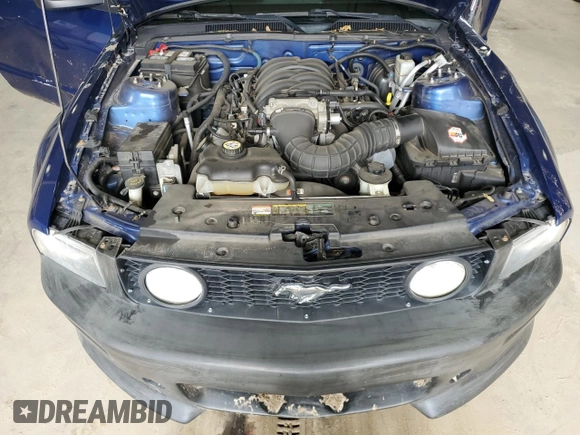 2009 Ford Mustang GT with VIN 1ZVHT85H395117933, listed as a Copart auction lot 72219884 with 94,052 mi miles and Salvage title. Bid and sale history available at DreamBid. Image 12.