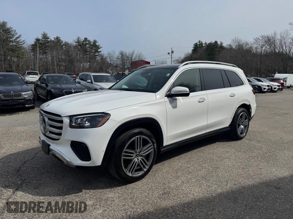 2024 Mercedes-Benz GLS 450 with VIN 4JGFF5KE4RB041758, listed as a Copart auction lot 51843395 with 48,245 mi miles and Clean title. Bid and sale history available at DreamBid. Image 2.