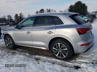 2021 Audi Q5 Prestige with VIN WA1CAAFY0M2108510, listed as a Copart auction lot 89382125 with 9,187 mi miles and Salvage Title. Bid and sale history available at carsss.com. Image 2.