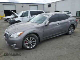 2012 Infiniti M z VIN JN1BY1AP9CM336278, wystawiony jako Copart lot #47531715 z przebiegiem 111 697 mil mil oraz Szkoda całkowita • Salvage title. Historia ofert i sprzedaży dostępna na DreamBid. Obrazek 1.