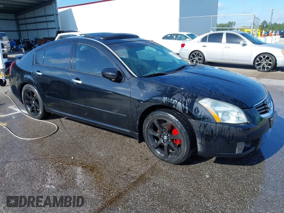 2007 Nissan Maxima SE with VIN 1N4BA41E67C831976, listed as a IAAI auction lot 42729601 with 200,002 mi miles and . Bid and sale history available at DreamBid. Image 1.