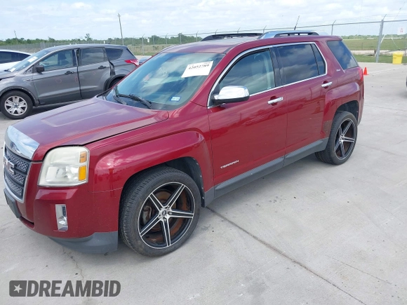 2011 GMC Terrain SLT-2 with VIN 2CTFLWE54B6264491, listed as a IAAI auction lot 42052789 with 201,727 mi miles and . Bid and sale history available at carsss.com. Image 2.