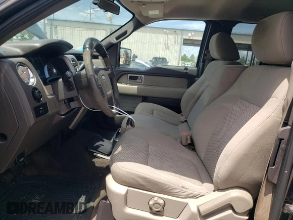 2010 Ford F-150 XL with VIN 1FTFX1CV4AFB32857, listed as a Copart auction lot 65093544 with 124,659 mi miles and Clean Title. Bid and sale history available at carsss.com. Image 7.