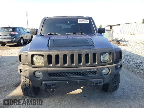 2008 Hummer H3 SUV with VIN 5GTEN13E988128120, listed as a Copart auction lot 55809335 with 281,025 mi miles and Clean Title. Bid and sale history available at DreamBid. Image 5.