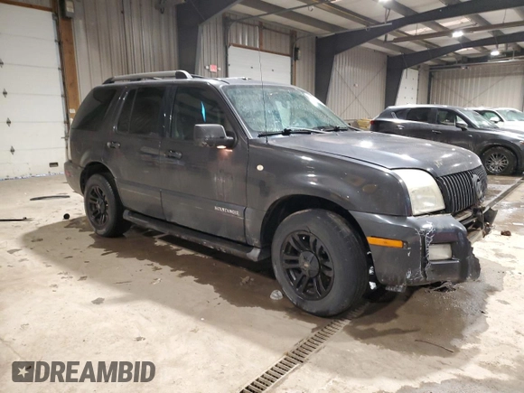 2007 Mercury Mountaineer Premier with VIN 4M2EU48877UJ04039, listed as a Copart auction lot 42136185 with 168,075 mi miles and Salvage Title. Bid and sale history available at carsss.com. Image 4.