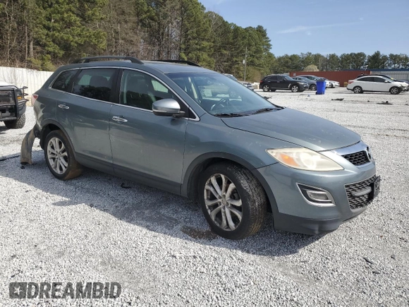2012 Mazda CX-9 Grand Touring with VIN JM3TB2DA6C0347480, listed as a Copart auction lot 47830855 with 192,760 mi miles and Salvage Title. Bid and sale history available at carsss.com. Image 4.