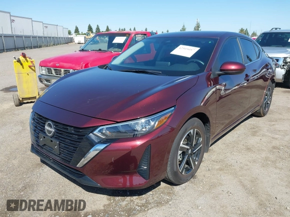 2024 Nissan Sentra SV with VIN 3N1AB8CV9RY379302, listed as a IAAI auction lot 42505057 with 4,839 mi miles and . Bid and sale history available at DreamBid. Image 22.
