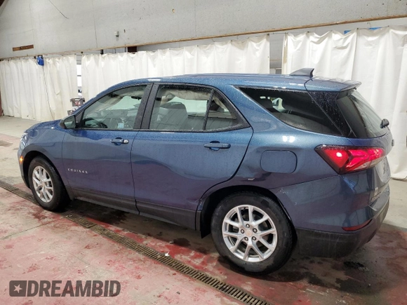 2024 Chevrolet Equinox LS with VIN 3GNAXHEGXRL316615, listed as a Copart auction lot 47014345 with 4,220 mi miles and Salvage Title. Bid and sale history available at DreamBid. Image 2.