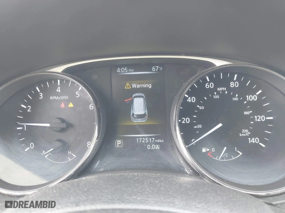 2016 Nissan Rogue S with VIN KNMAT2MV0GP710160, listed as a IAAI auction lot 42026668 with 172,517 mi miles. Bid and sale history available at carsss.com. Image 7.
