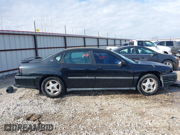 2004 Chevrolet Impala with VIN 2G1WF52E349136173, listed as a IAAI auction lot 41572743 with 163,280 mi miles. Bid and sale history available at carsss.com. Image 14.