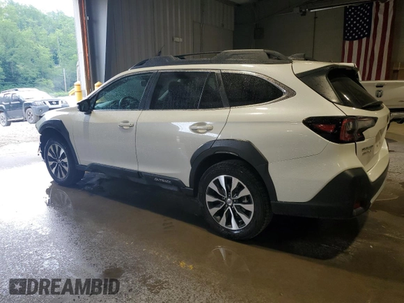 2024 Subaru Outback Limited z VIN 4S4BTANC6R3300075, wystawiony jako Copart lot #59881775 z przebiegiem 17 291 mil mil oraz Czysty tytuł • Clean title. Historia ofert i sprzedaży dostępna na DreamBid. Obrazek 2.