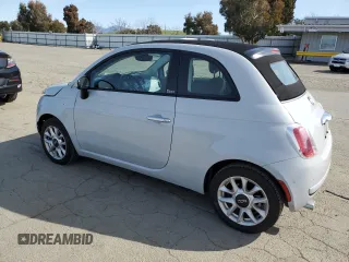 2017 FIAT 500 Pop z VIN 3C3CFFLR8HT544001, wystawiony jako Copart lot #49468035 z przebiegiem 57 079 mil mil oraz Szkoda całkowita • Salvage title. Historia ofert i sprzedaży dostępna na DreamBid. Obrazek 2.
