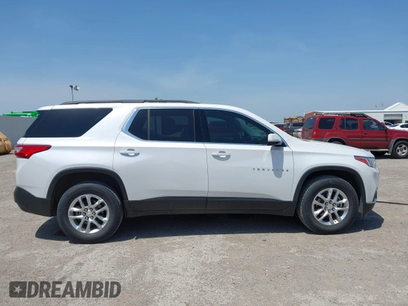 2020 Chevrolet Traverse LT with VIN 1GNERHKW8LJ205695, listed as a IAAI auction lot 42018133 with 71,607 mi miles and . Bid and sale history available at DreamBid. Image 13.