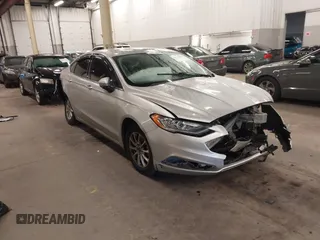 2017 Ford Fusion S with VIN 3FA6P0G79HR186602, listed as a IAAI auction lot 41360505 with Not Provided miles. Bid and sale history available at carsss.com. Image 1.