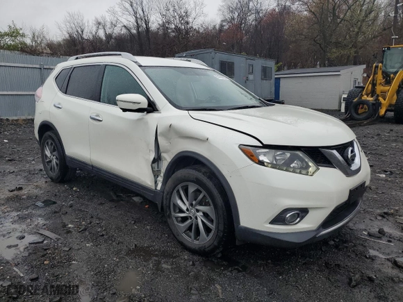 2015 Nissan Rogue SL with VIN 5N1AT2MVXFC829139, listed as a Copart auction lot 51684605 with 95,219 mi miles and Salvage Title. Bid and sale history available at carsss.com. Image 4.
