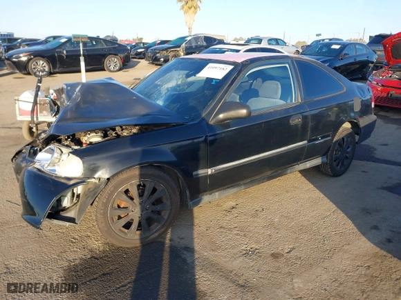 2000 Honda Civic HX with VIN 1HGEJ7225YL109267, listed as a IAAI auction lot 41097182 with 209,943 mi miles. Bid and sale history available at carsss.com. Image 16.