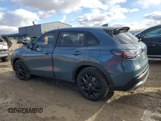 2024 Honda HR-V Sport with VIN 3CZRZ2H53RM765670, listed as a Copart auction lot 86826854 with 12,841 mi miles and Salvage Title. Bid and sale history available at carsss.com. Image 2.