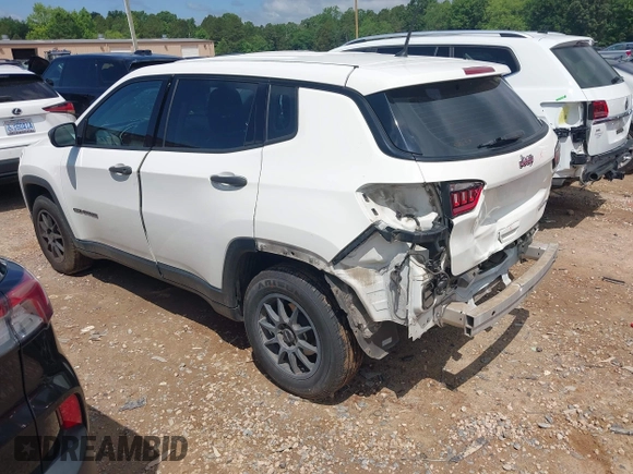 2018 Jeep Compass Sport с VIN 3C4NJCABXJT123085, выставлен на аукционе IAAI как лот 42321682 с пробегом 96 813 миль миль и . История ставок и продаж доступна на DreamBid. Изображение 3.